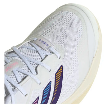 Women's Avacourt 3 Tennis Shoes White and Collegiate Purple,Footwear,Adidas,,,Tennis Express,KK3841-6