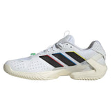 Men's Adizero Ubersonic 5 Tennis Shoes White and Black,Footwear,Adidas,,,Tennis Express,KK3844-2