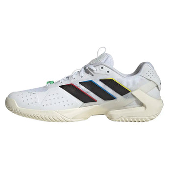 Men's Adizero Ubersonic 5 Tennis Shoes White and Black,Footwear,Adidas,,,Tennis Express,KK3844-2