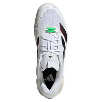 Men's Adizero Ubersonic 5 Tennis Shoes White and Black,Footwear,Adidas,,,Tennis Express,KK3844-3