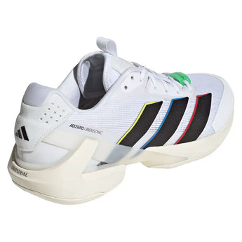 Men's Adizero Ubersonic 5 Tennis Shoes White and Black,Footwear,Adidas,,,Tennis Express,KK3844-4