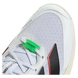 Men's Adizero Ubersonic 5 Tennis Shoes White and Black,Footwear,Adidas,,,Tennis Express,KK3844-6