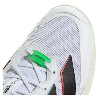 Men's Adizero Ubersonic 5 Tennis Shoes White and Black,Footwear,Adidas,,,Tennis Express,KK3844-6