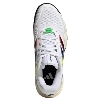 Men's Barricade 14 Tennis Shoes White and Black,Footwear,Adidas,,,Tennis Express,KK3845-3