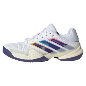 Women's Barricade 14 Shoes White and Collegiate Purple,Footwear,Adidas,,,Tennis Express,KK3854-1