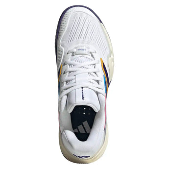 Women's Barricade 14 Shoes White and Collegiate Purple,Footwear,Adidas,,,Tennis Express,KK3854-3
