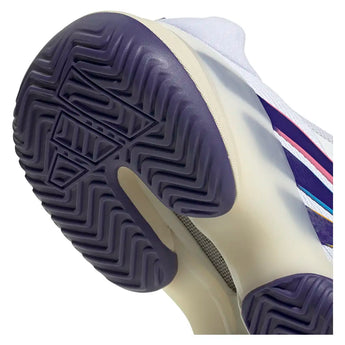 Women's Barricade 14 Shoes White and Collegiate Purple,Footwear,Adidas,,,Tennis Express,KK3854-7