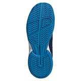 Juniors' Courtflash Shoes Dark Blue and White,Footwear,Adidas,,,Tennis Express,KK3857-F26-5