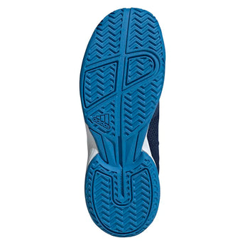 Juniors' Courtflash Shoes Dark Blue and White,Footwear,Adidas,,,Tennis Express,KK3857-F26-5