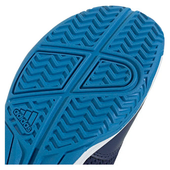 Juniors' Courtflash Shoes Dark Blue and White,Footwear,Adidas,,,Tennis Express,KK3857-F26-7