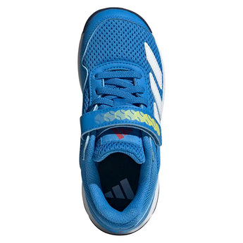 Juniors' Courtflash Tennis Shoes Lucid Ray Blue and White,Footwear,Adidas,,,Tennis Express,KK3864-F26-3
