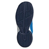 Juniors' Courtflash Tennis Shoes Lucid Ray Blue and White,Footwear,Adidas,,,Tennis Express,KK3864-F26-5