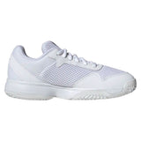 Juniors' Courtflash Tennis Shoes White and Black,Footwear,Adidas,,,Tennis Express,KK3865-F26-2