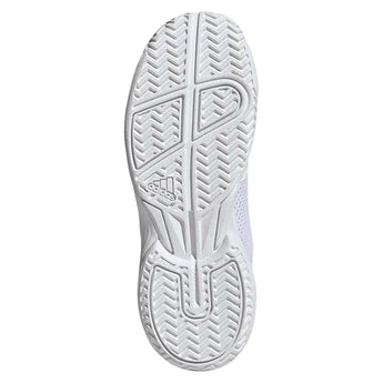 Juniors' Courtflash Tennis Shoes White and Black,Footwear,Adidas,,,Tennis Express,KK3865-F26-5