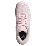 Juniors' Courtflash Shoes Distilled Pink and White,Footwear,Adidas,,,Tennis Express,KK3866-F26-3