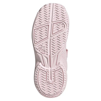 Juniors' Courtflash Shoes Distilled Pink and White,Footwear,Adidas,,,Tennis Express,KK3870-F26-5