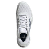 Men's Barricade 14 Tennis Shoes White and Tech Grey Metallic,Footwear,Adidas,,,Tennis Express,KK4377-F26-3
