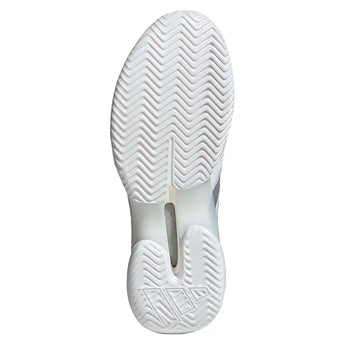 Men's Barricade 14 Tennis Shoes White and Tech Grey Metallic,Footwear,Adidas,,,Tennis Express,KK4377-F26-5