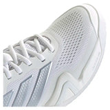 Men's Barricade 14 Tennis Shoes White and Tech Grey Metallic,Footwear,Adidas,,,Tennis Express,KK4377-F26-6