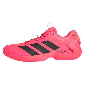 Men's Adizero Ubersonic 5 Tennis Shoes Solar Turbo and Black, Adidas, Tennis Express, KK4379-F26-1