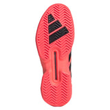 Men's Adizero Ubersonic 5 Tennis Shoes Solar Turbo and Black, Adidas, Tennis Express, KK4379-F26-5