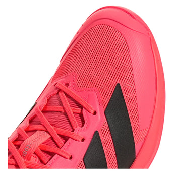 Men's Adizero Ubersonic 5 Tennis Shoes Solar Turbo and Black, Adidas, Tennis Express, KK4379-F26-6