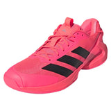 Men's Adizero Ubersonic 5 Tennis Shoes Solar Turbo and Black, Adidas, Solar Turbo/Black, Tennis Express, KK4379-F26-SOLAR-TURBO-BLACK-1