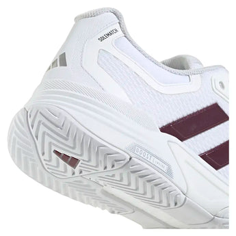 Men's Solematch Control 2 Shoes White and Maroon,Footwear,Adidas,,,Tennis Express,KK4387-F26-6
