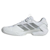 Men's Adizero Ubersonic 5 Tennis Shoes White and Tech Grey Metallic,Footwear,Adidas,,,Tennis Express,KK4409-F26-2