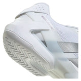 Men's Adizero Ubersonic 5 Tennis Shoes White and Tech Grey Metallic,Footwear,Adidas,,,Tennis Express,KK4409-F26-7