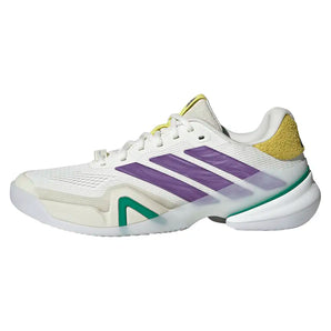 Men's Barricade 14 Tennis Shoes White and Active Purple,Footwear,Adidas,,,Tennis Express,KK4410-1