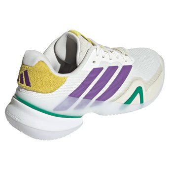 Men's Barricade 14 Tennis Shoes White and Active Purple,Footwear,Adidas,,,Tennis Express,KK4410-4