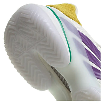 Men's Barricade 14 Tennis Shoes White and Active Purple,Footwear,Adidas,,,Tennis Express,KK4410-7