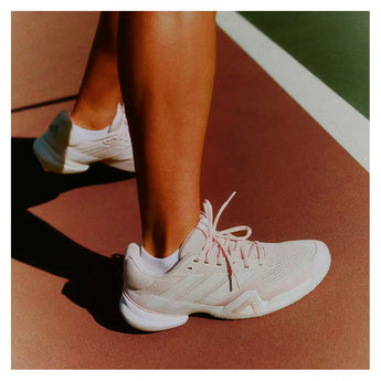Women's Barricade 14 Tennis Shoes Distilled Pink and White,Footwear,Adidas,,,Tennis Express,KK4412-F26-8
