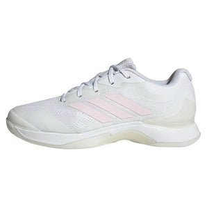 Women's Avacourt 3 Tennis Shoes White and Distilled Pink,Footwear,Adidas,,,Tennis Express,KK4419-F26-1