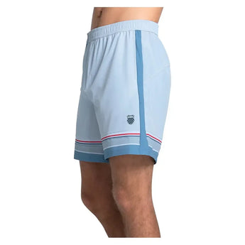 Men's Apollo 7 Inch Tennis Short Zinc-Apparel-K-Swiss-KMS19-31A075U25-5-Tennis Express