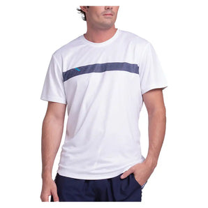 Men's Propel Tennis Top White and Midnight,Apparel,K-Swiss,,,Tennis Express,KMT47-29J122-3
