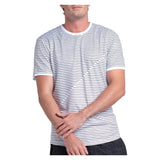 Men's Strike Tennis Top Charcoal, K-Swiss, Charcoal/White, Tennis Express, KMT47-34J040-CHARCOAL-WHITE-1