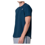 Men's Stellar Short Sleeve Tennis Top Peacoat-Apparel-K-Swiss-KMT73-461F25-1-Tennis Express