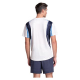Men's Breakline Stripe Short Sleeve Tennis Top Peacoat-Apparel-K-Swiss-, [current_file_name-Tennis Express