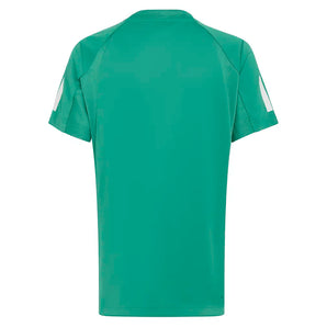 Boys' Club 3 Stripe Tennis Tee Semi Court Green,Apparel,Adidas,,,Tennis Express,KQ7991-2