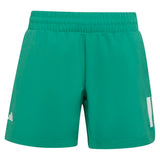 Boys' Club 3 Stripe Shorts Semi Court Green,Apparel,Adidas,Semi Court Green,XS,Tennis Express,KQ7995-1