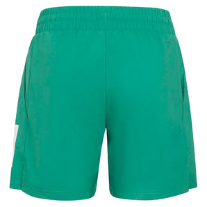 Boys' Club 3 Stripe Shorts Semi Court Green,Apparel,Adidas,,,Tennis Express,KQ7995-2