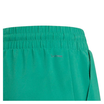 Boys' Club 3 Stripe Shorts Semi Court Green,Apparel,Adidas,,,Tennis Express,KQ7995-6