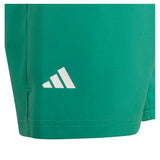 Boys' Club 3 Stripe Shorts Semi Court Green,Apparel,Adidas,,,Tennis Express,KQ7995-7