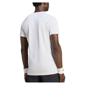 Men's New York Freelift Pro Tennis Tee White,Apparel,Adidas,,,Tennis Express,KR0486-4