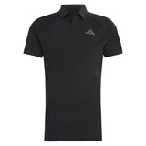 Men's New York Freelift Pro Tennis Polo Black,Apparel,Adidas,Black,XS,Tennis Express,KR0487-1