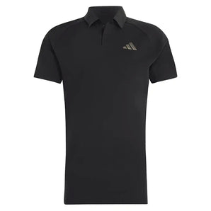 Men's New York Freelift Pro Tennis Polo Black,Apparel,Adidas,Black,XS,Tennis Express,KR0487-1