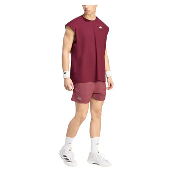 Men's New York Tennis Shorts and Tights Set Maroon,Apparel,Adidas,,,Tennis Express,KR0488-5