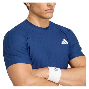 Men's GameSet Freelift Tennis Tee Dark Blue,Apparel,Adidas,,,Tennis Express,KR0500-6